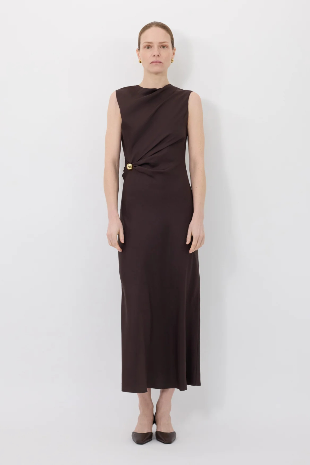 Romy Draped Ornament dress